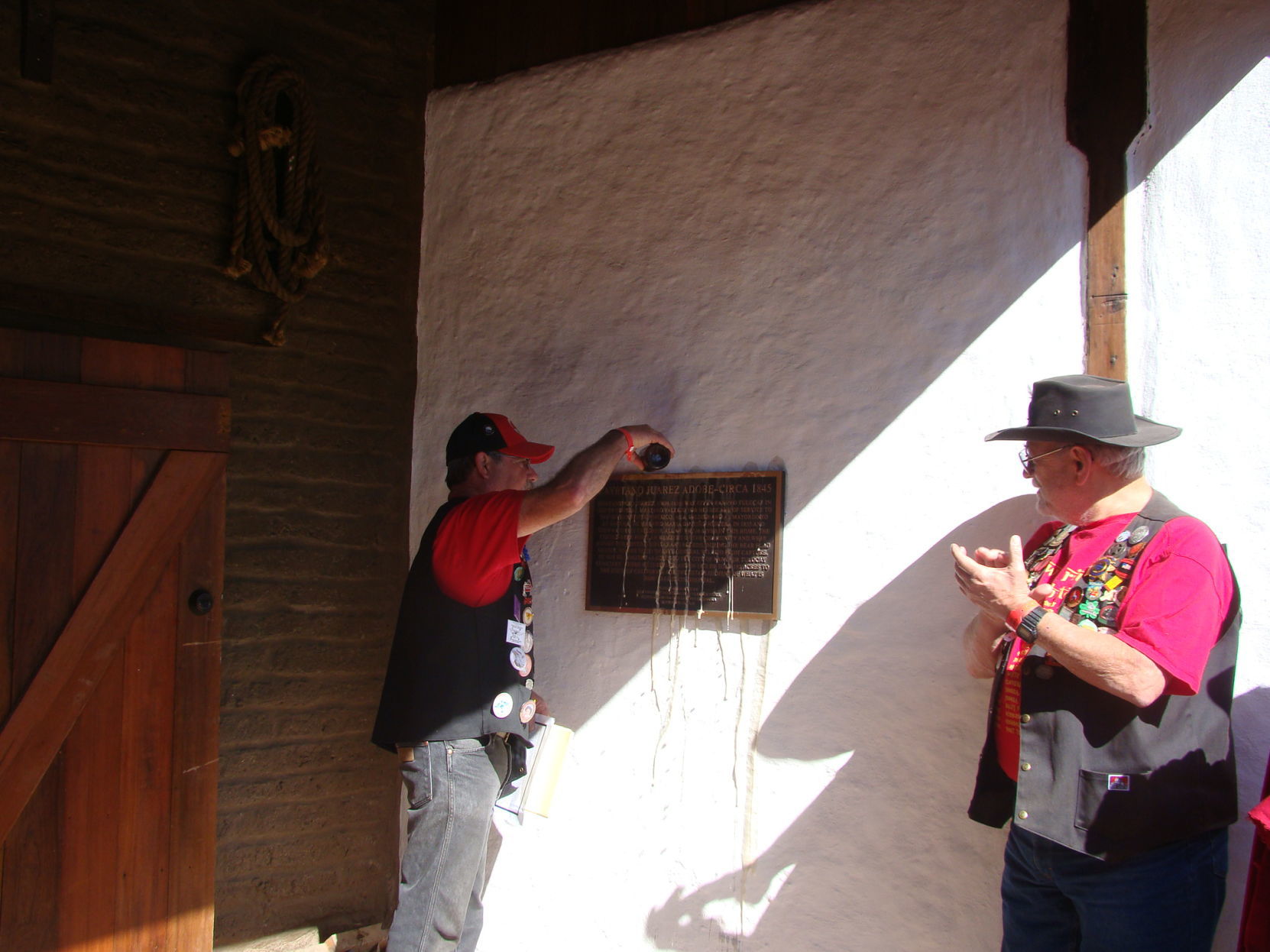 Old Adobe dedication